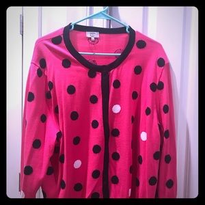 Womens Plus Crown & Ivy sweater 3x